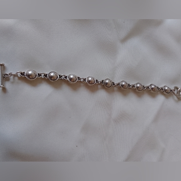 Vintage Sterling Silver Bracelet - Picture 4 of 5